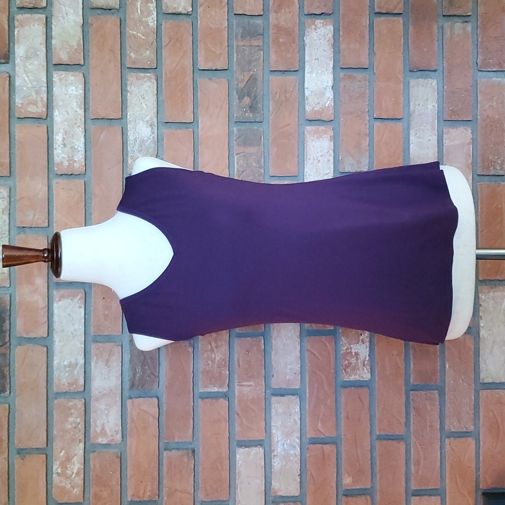 UPF 50+ Summer Skin Tank Top XS Plum Purple